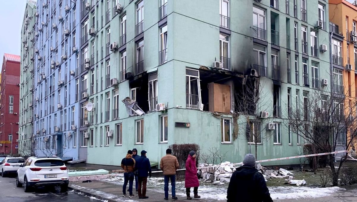 У Києві в ЖК «Комфорт Таун» стався вибух