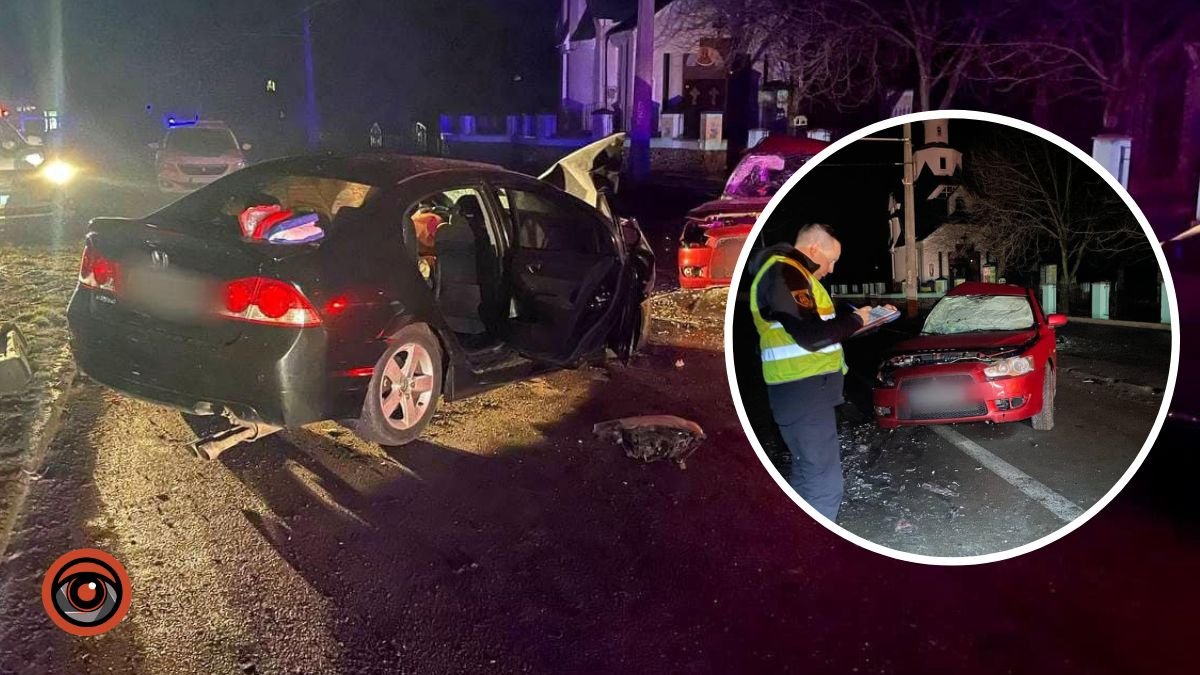 На Київщині п'яний водій Mitsubishi влетів в Honda: в ДТП постраждала вагітна жінка