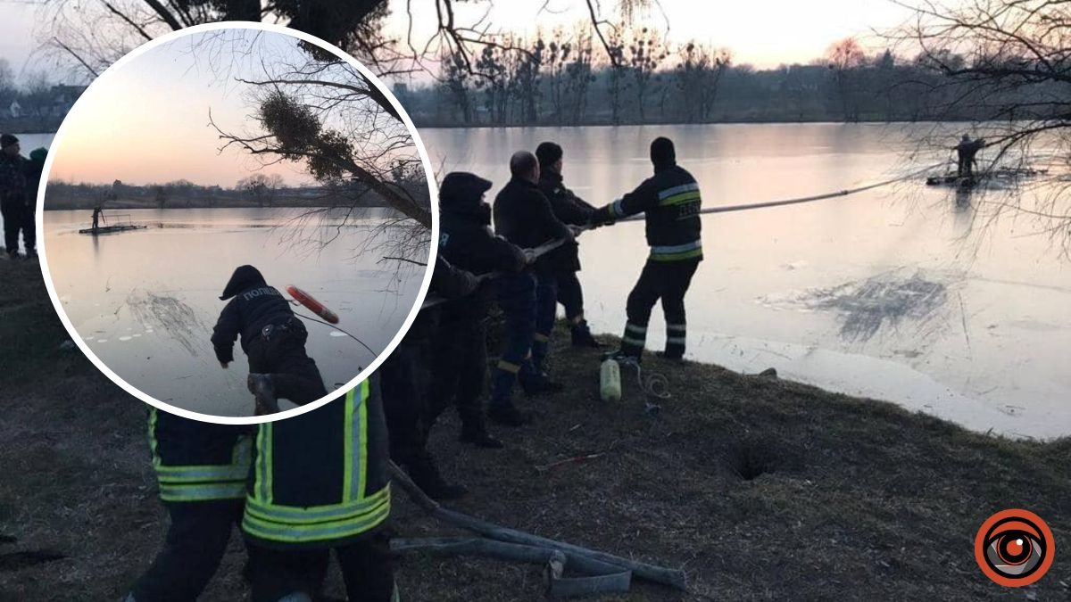 На Київщині двое дітей ледь не загинули на крижаній річці: як вони опинились у крижаній пастці