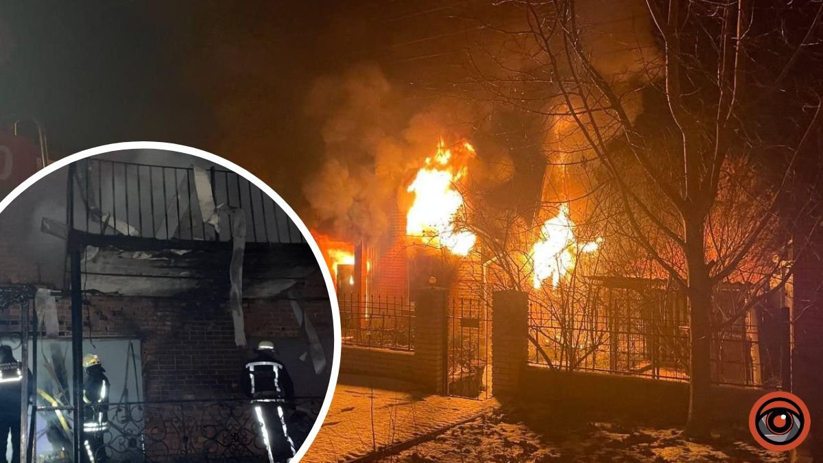 На Київщині чоловік згорів у палаючому будинку