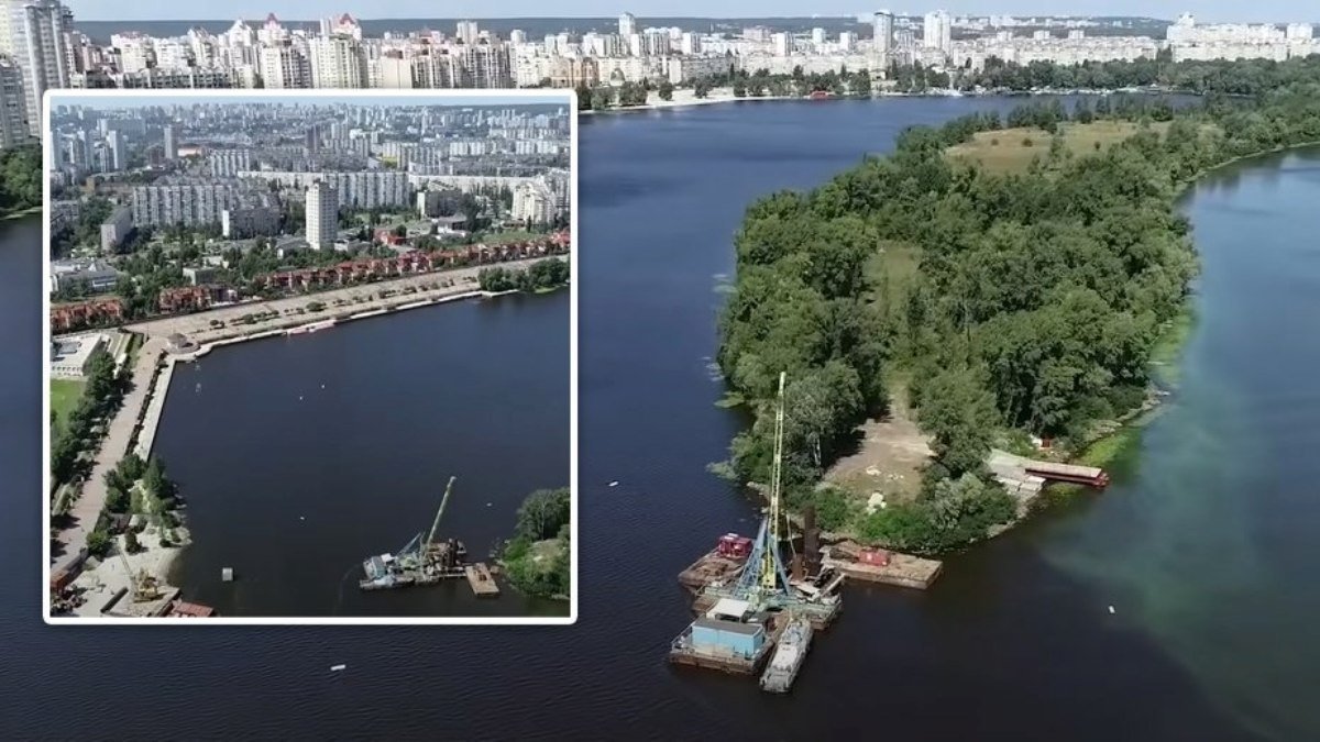 У Києві два адвокати провернули схеми та привласнили 16 гідротехнічних споруд та 36 га землі вздовж річки Дніпро
