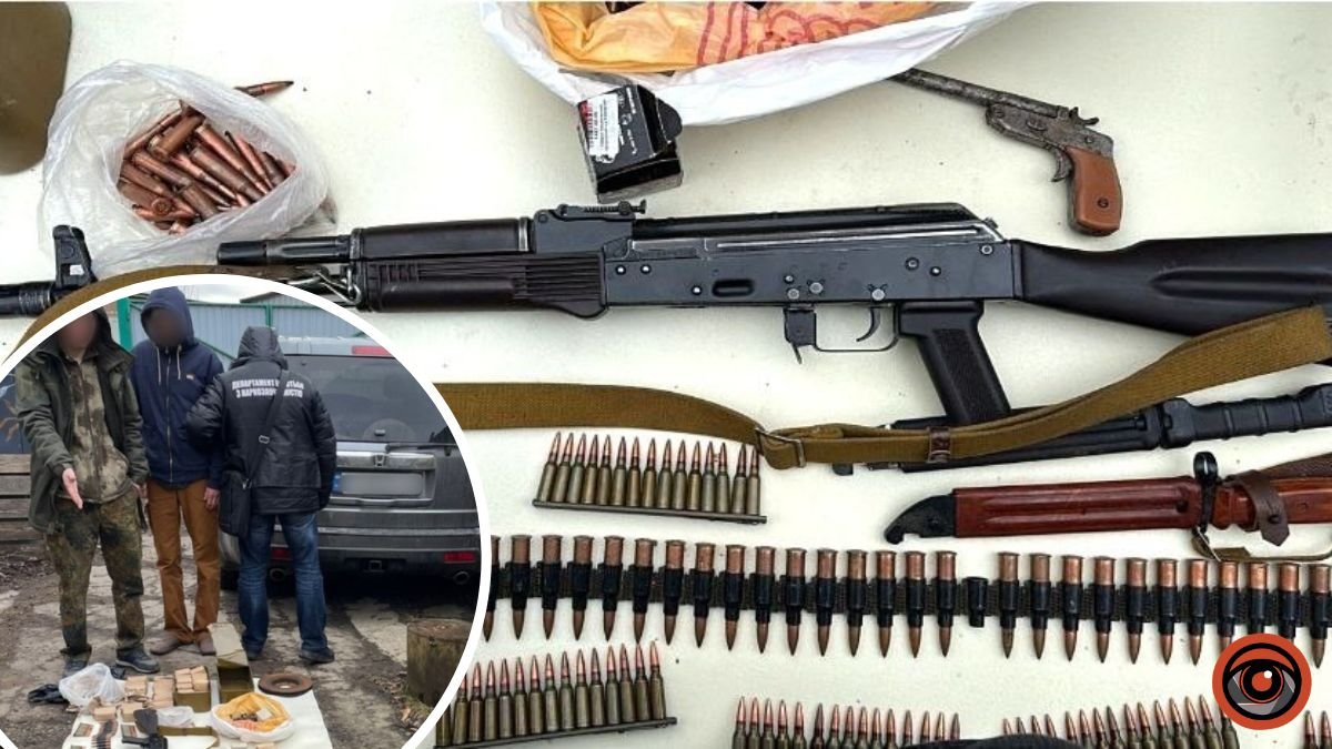 5500 набоїв, автомат та амфетамін: на Київщині викрили озброєних наркоторговців