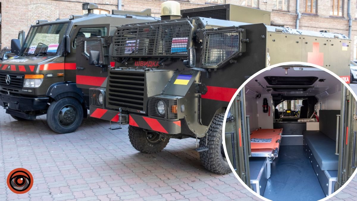 Київ отримав броньовані автомобілі швидкої допомоги: як виглядають і куди поїдуть