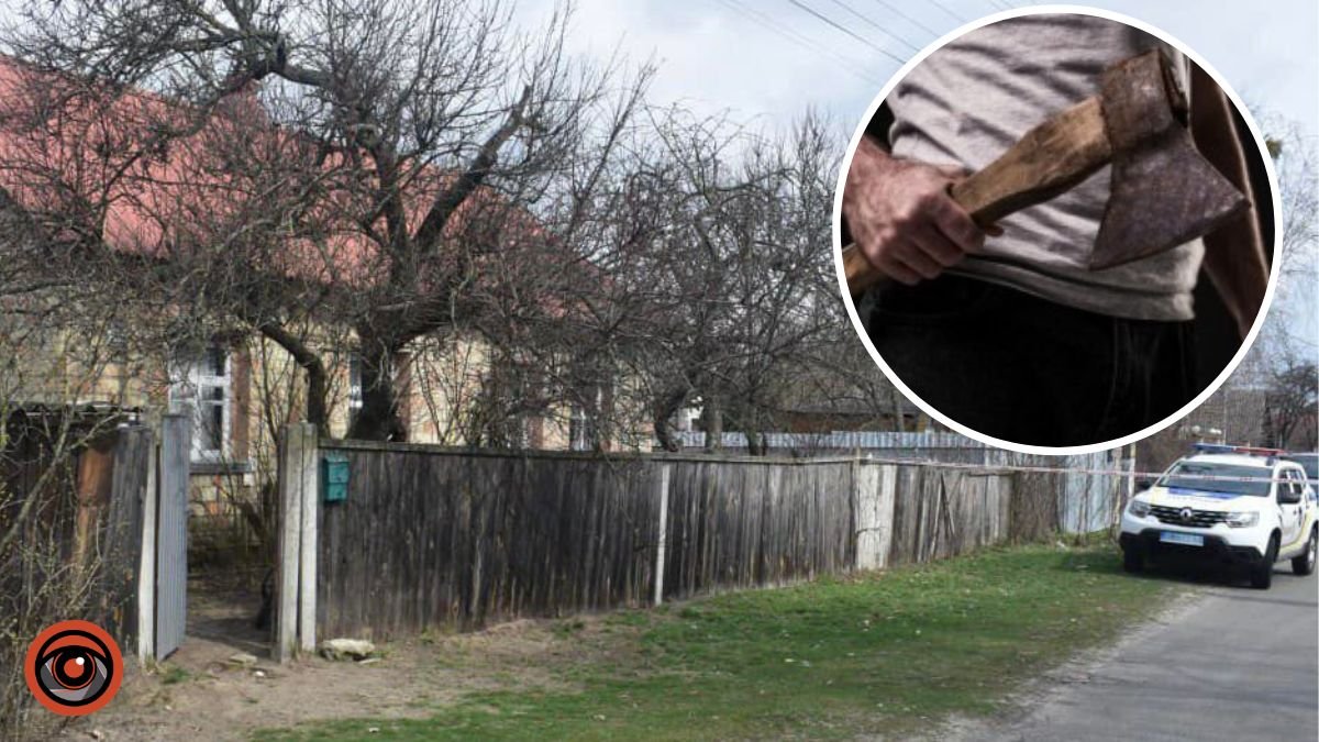 На Київщині чоловік зарубав сокирою та ножем жінку