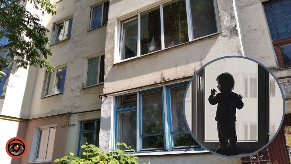 На Київщині однорічний хлопчик випав з вікна: дивом вижив
