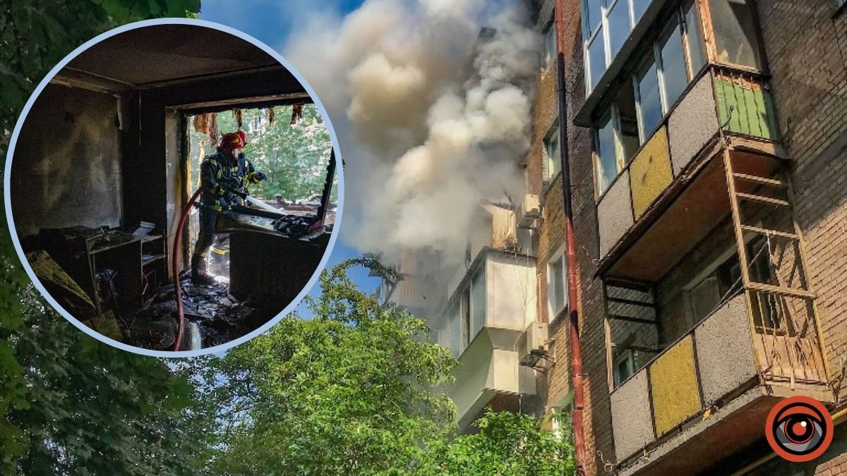 У Києві на Лук'янівці згоріла квартира