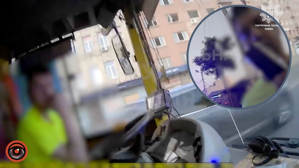 Неадекватна поведінка та порушення ПДР: у Києві водій тролейбуса п'яним перевозив людей
