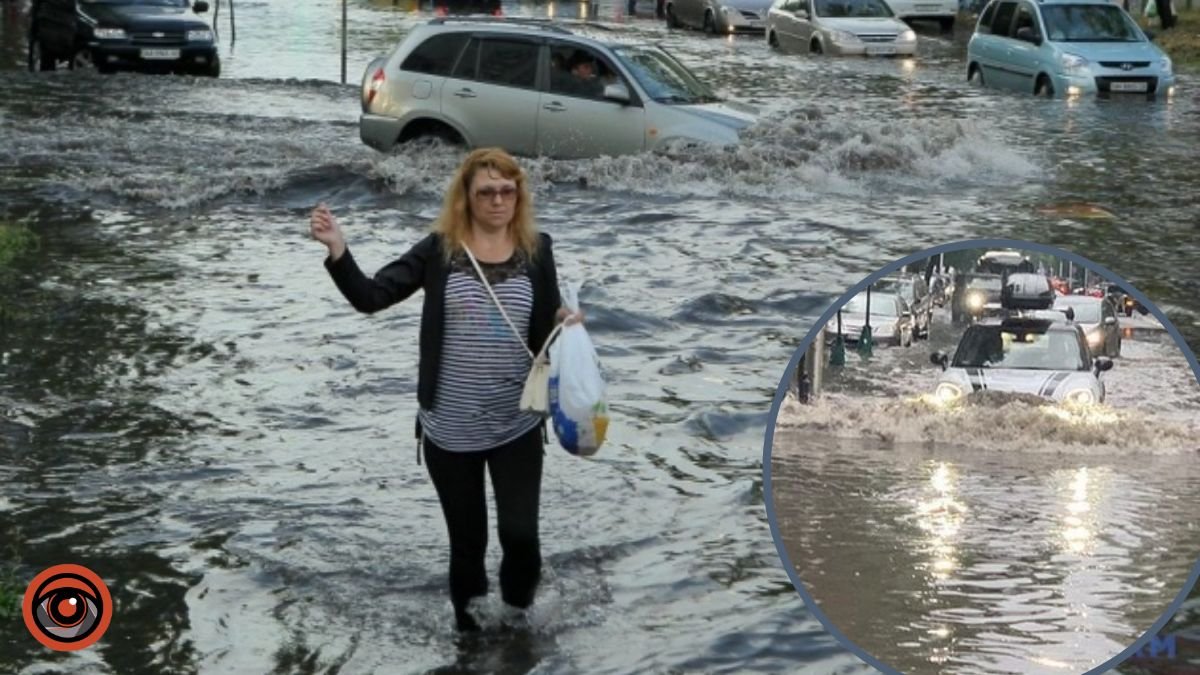 У Києві злива побила піввіковий рекорд добової кількості опадів