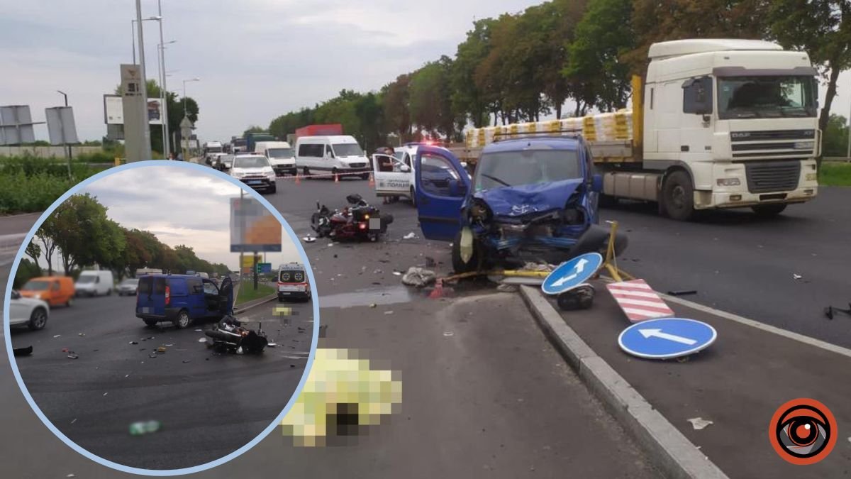 У Києві на Кільцевій дорозі Fiat насмерть збив мотоцикліста