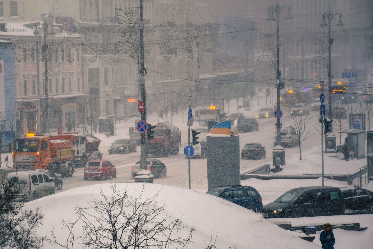 Погода на 3 марта: в Киеве будет сильный снег и гололедица