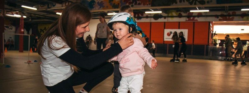 В Киеве маленькая спортсменка в памперсе установила рекорд Украины