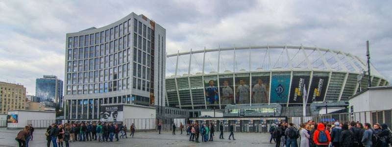 В Киеве возле «Олимпийского» запретят движение транспорта из-за Лиги чемпионов