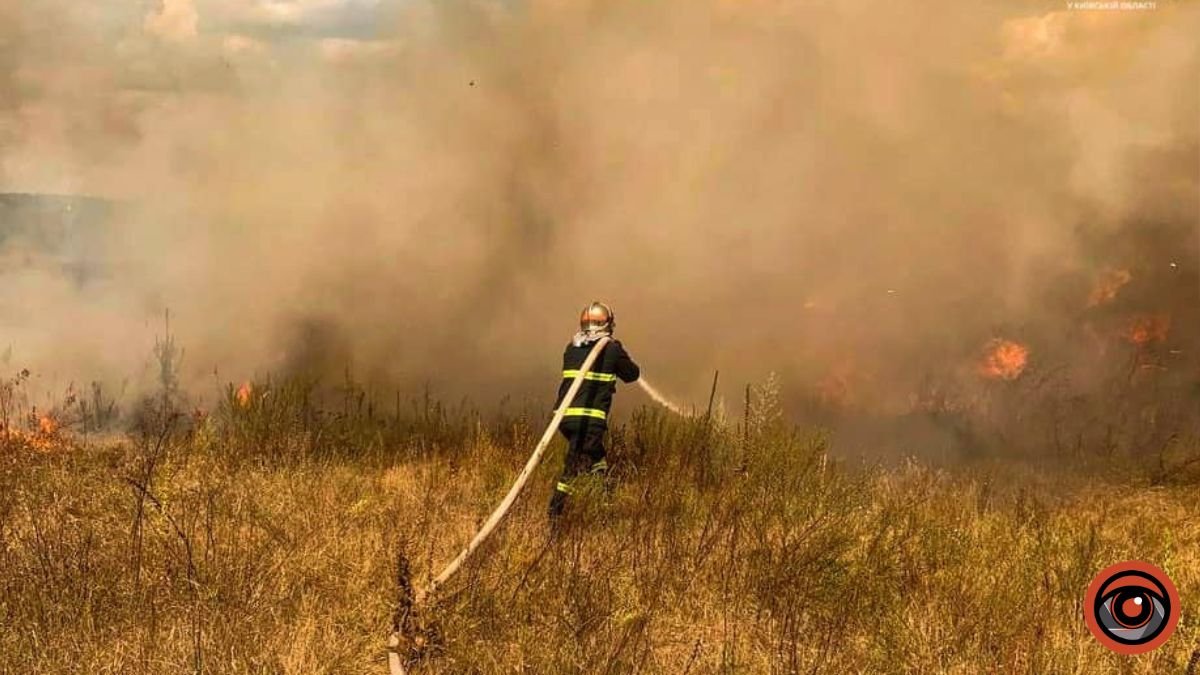 У Києві та регіоні утримується надзвичайний рівень пожежної небезпеки