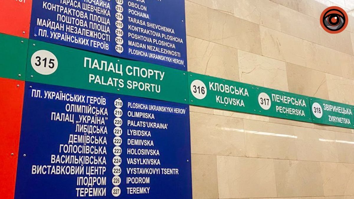 У Києві тривають роботи з перейменування станцій метро: як по-новому звучить підземка