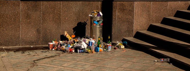 Как выглядит Михайловская площадь в Киеве после Пасхальных гуляний