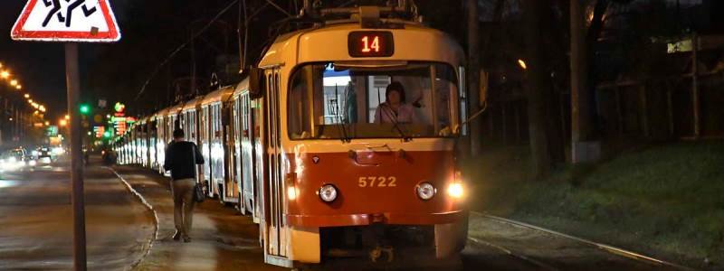 В Киеве на две ночи закроют маршруты трамваев