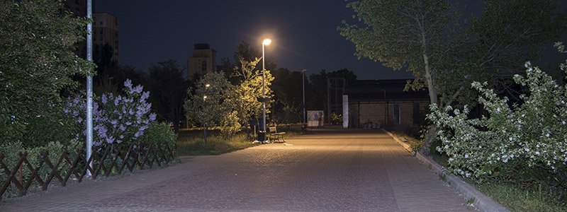 Особый взгляд на жилмассивы Киева: как ночью выглядят Березняки