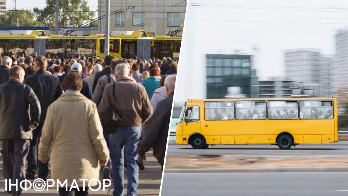 Чому в Києві під час повітряної тривоги трамваї та тролейбуси стоять, а маршрутки їздять