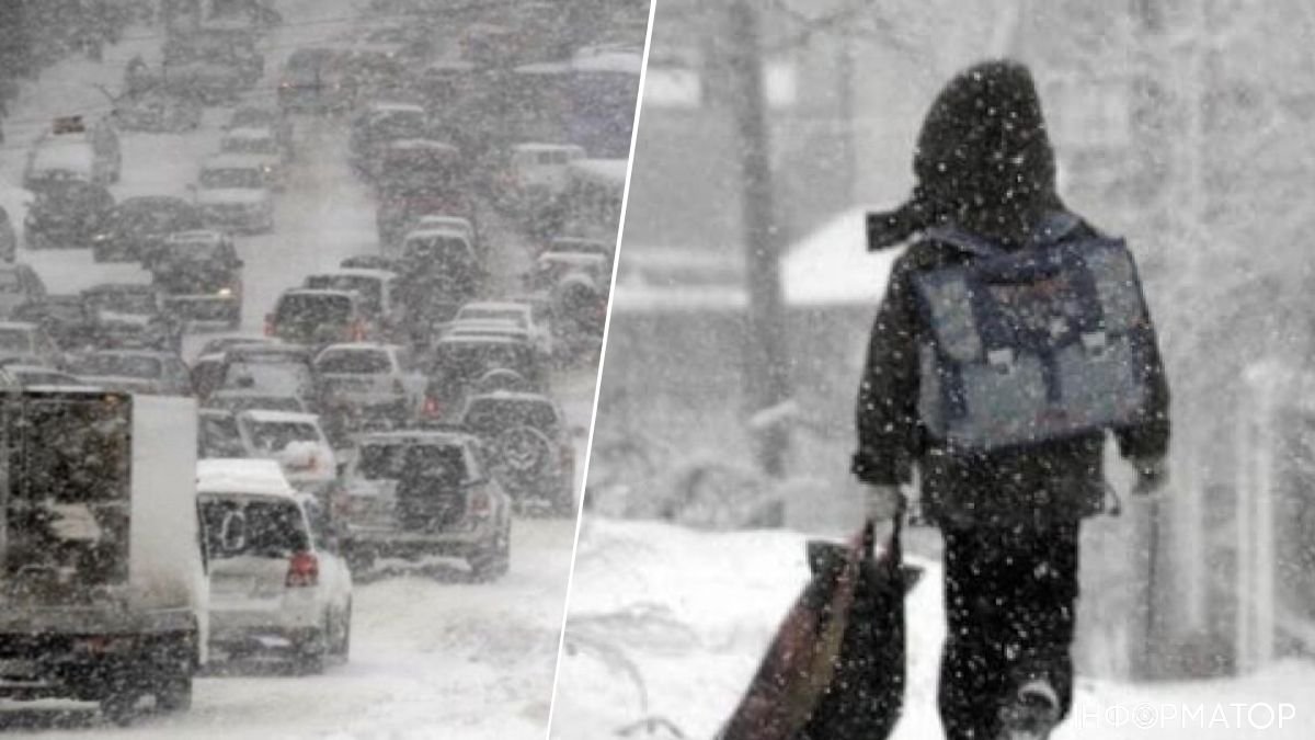 В столице в понедельник из-за снега и гололеда школы будут работать иначе