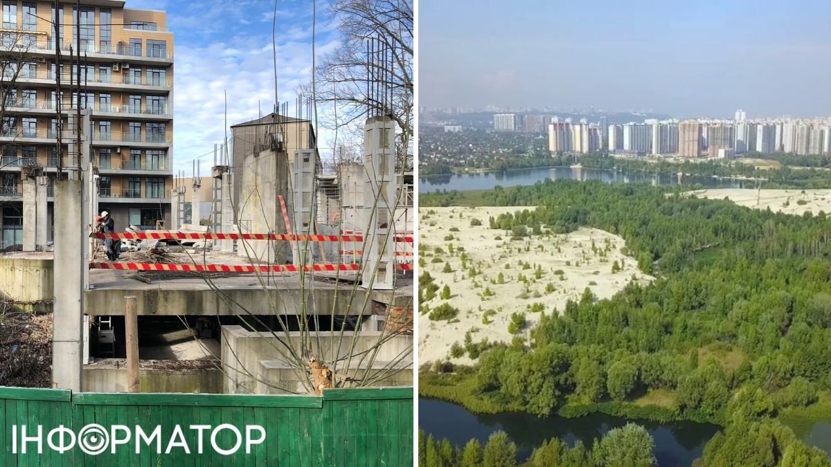 Зеленые зоны, экопарки, Киев