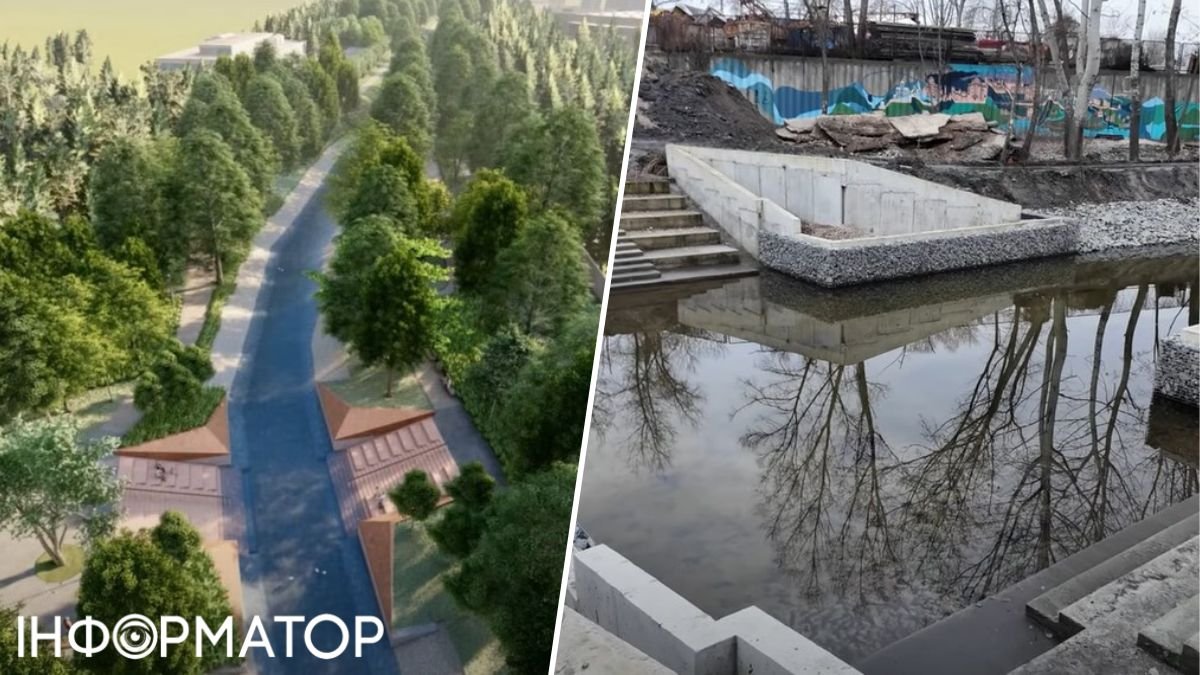 Речку Почайну в Киеве освобождают из бетонного коллектора: когда и чем завершатся работы