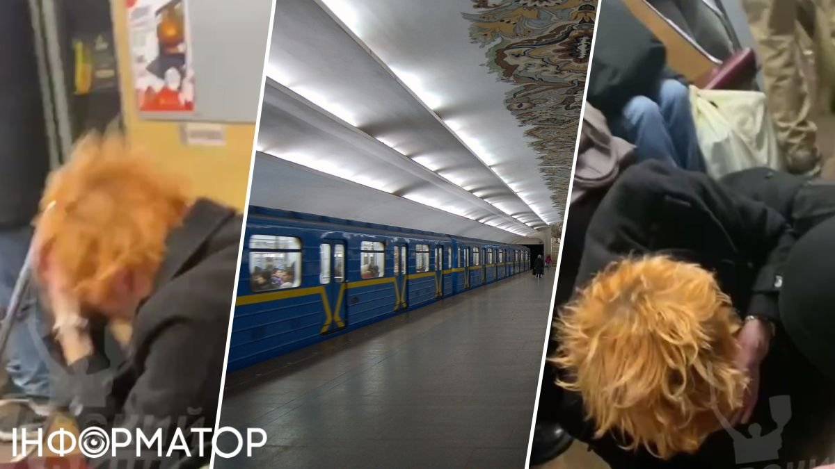 Бійка в київському метро: хлопця побили нібито за колір волосся, агресор все спростовує - відео