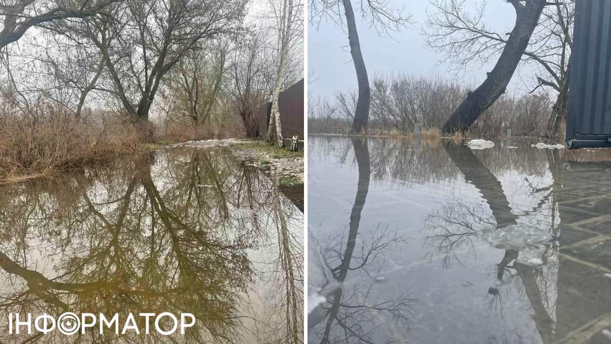 Весняна повінь прийшла раніше - Ірпінь Київської області