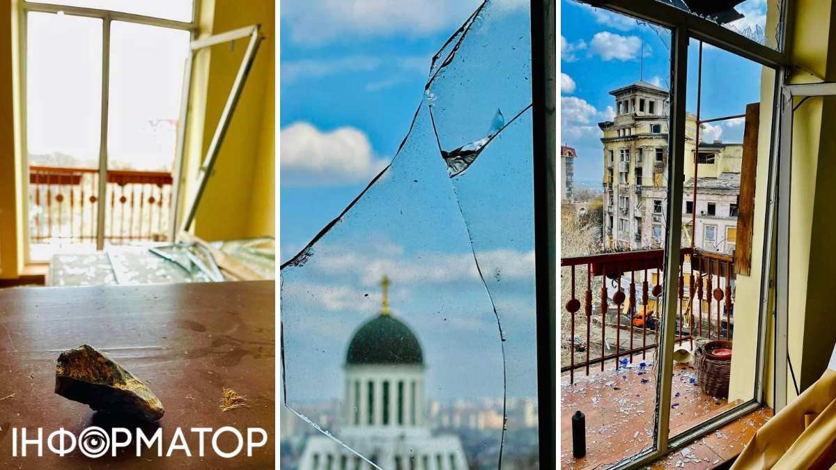 В результате атаки рф в Киеве повреждена квартира народного депутата