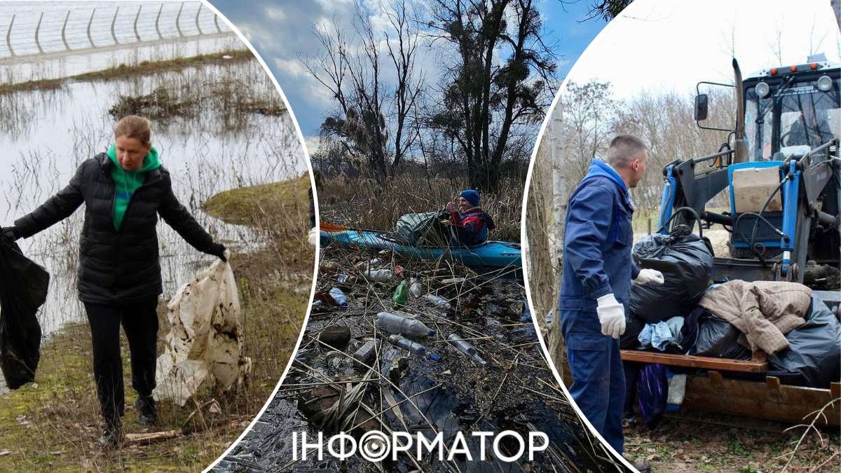 За три часа собрали камаз мусора: в Киеве начали сезон весенних толок