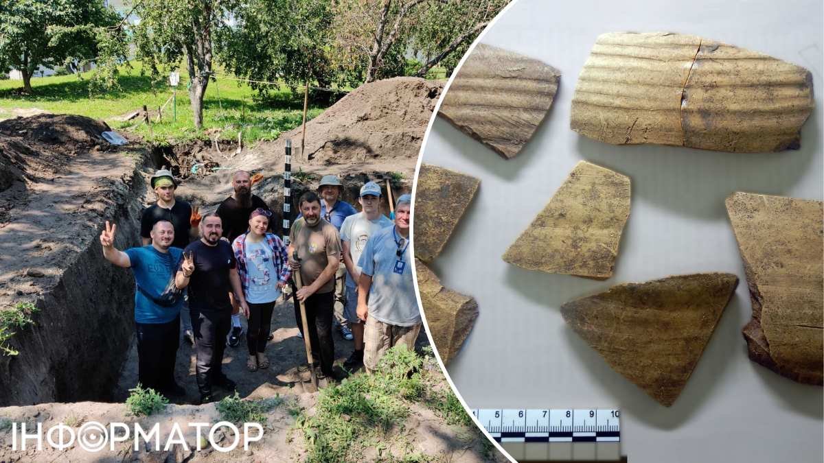 У Митрополичому саду Києво-Печерської лаври знайшли кераміку раннього  залізного віку