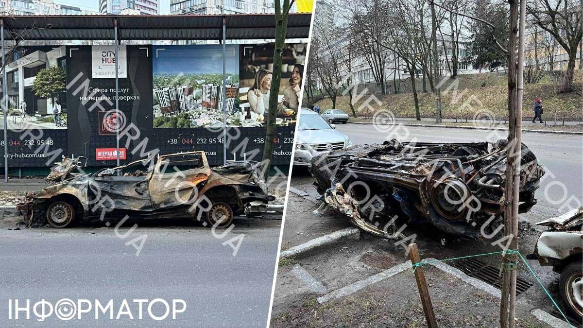 Проблема заброшенных автомобилей в Киеве