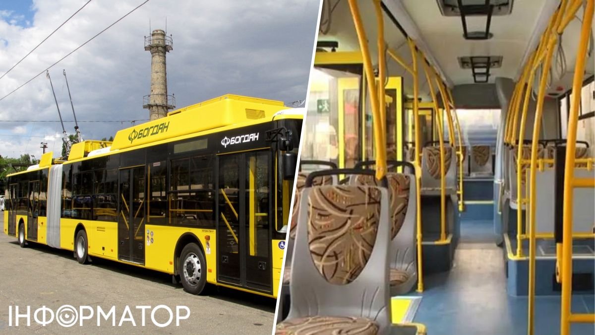 С 12 апреля до конца мая 2024 года в Киеве изменяют движение троллейбусов: карта