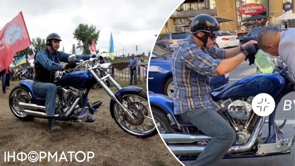 Байк для душі: Віталій Кличко володіє мотоциклом A-Fine Custom Puncher російського виробництва
