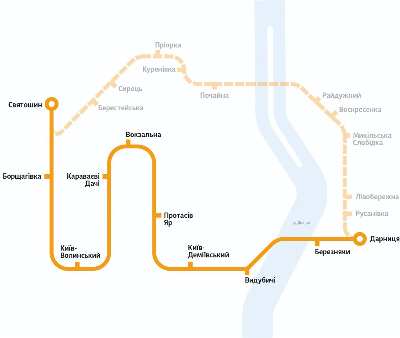 Киевская кольцевая электричка будет курсировать по измененному графику до  12 августа - причина. Читайте на UKR.NET