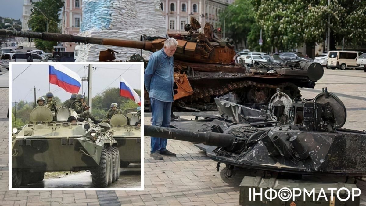 Российские танки в Киеве
