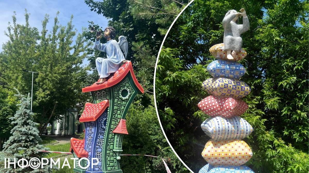 Скульптура Пейзажна алея Київ критика киян