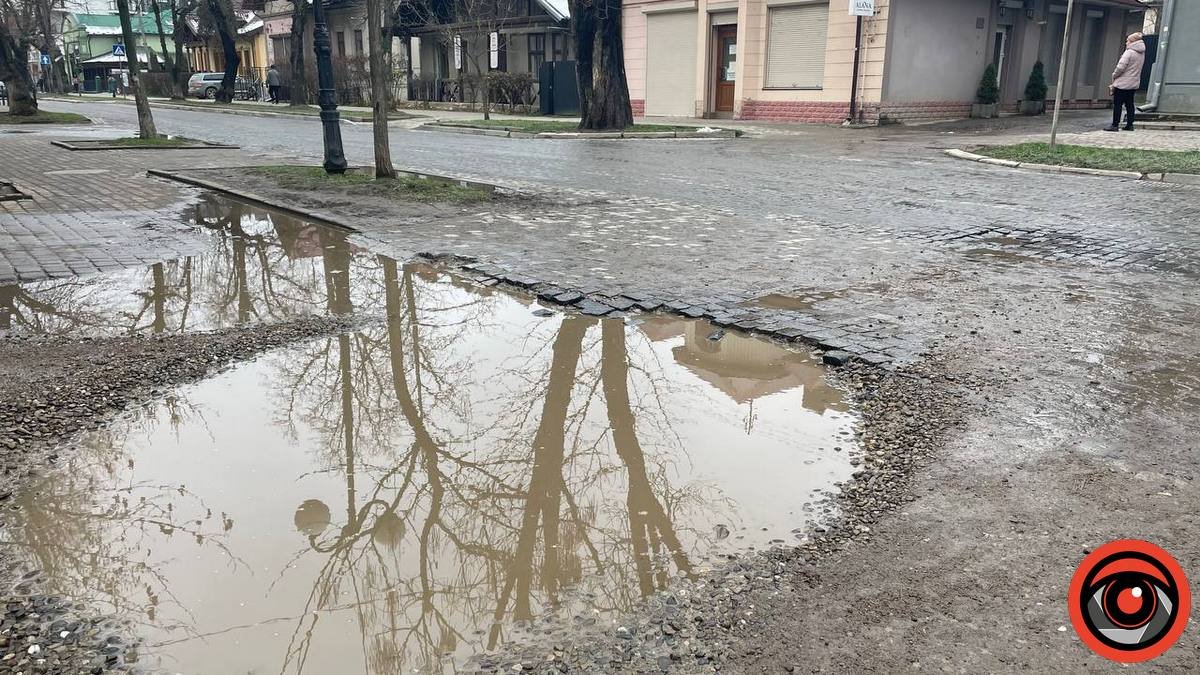 Мешканці бульвару Лесі Українки просять полатати ями