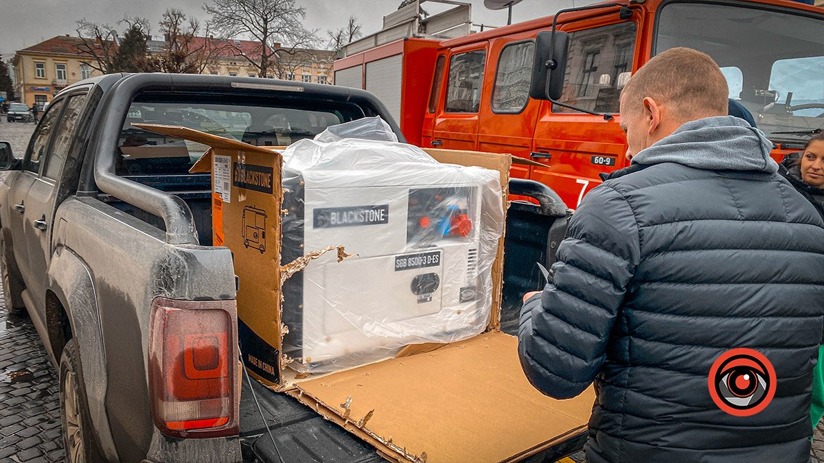 Коломийський Пункт Незламності отримав новий потужний генератор