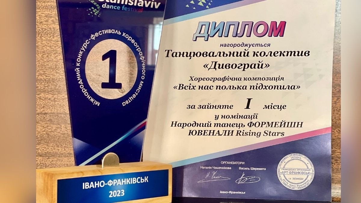 Дебютували та зайняли 1 місце: юні танцюристи гідно представили Коломию на фестивалі 2
