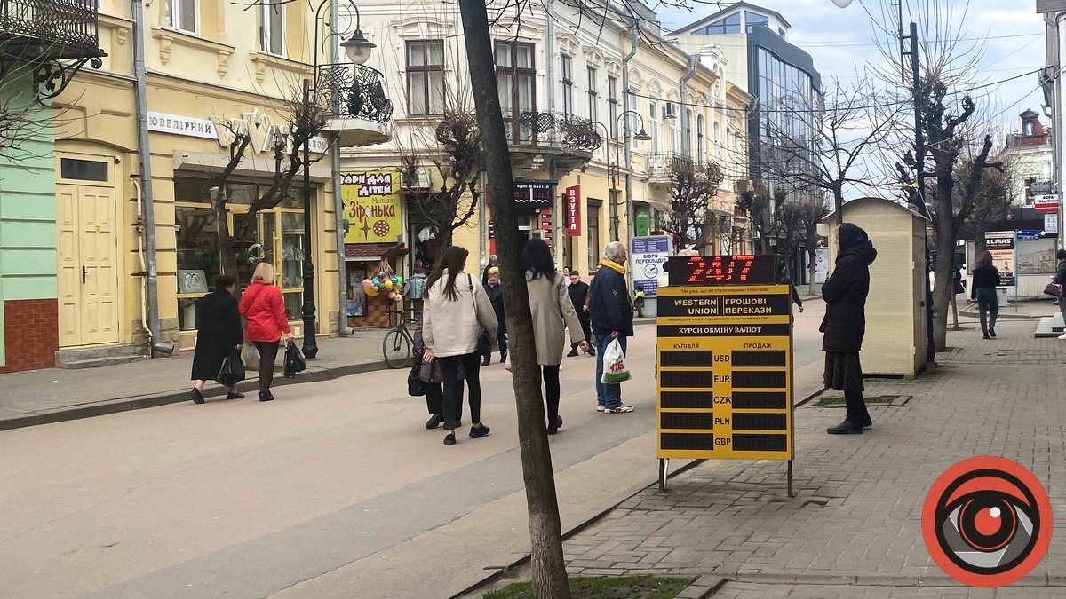 Як змінився курс валют в Коломиї?