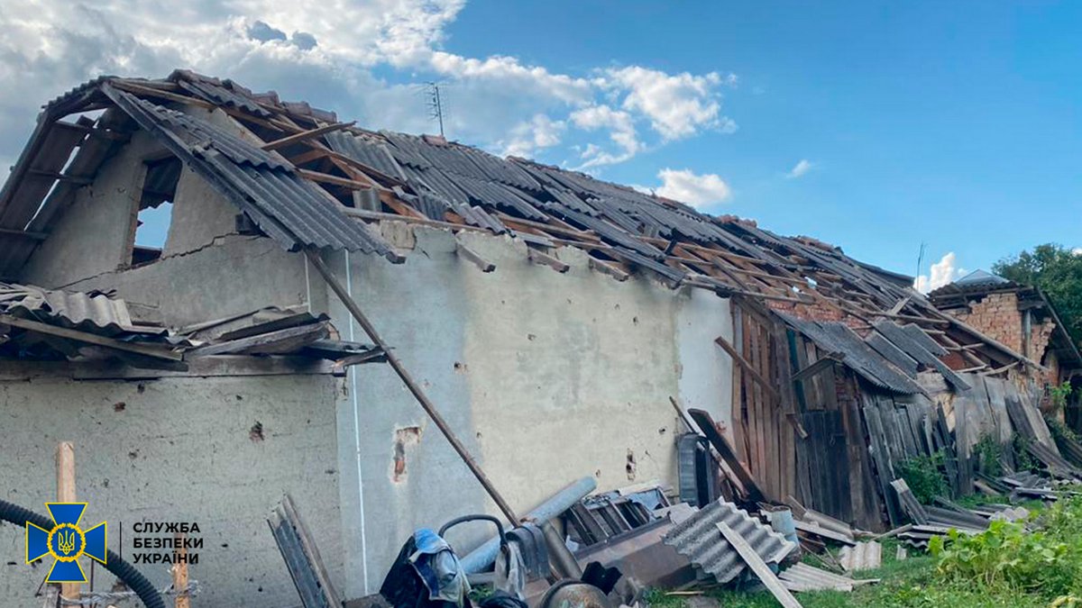 СБУ розслідує обставини ракетного обстрілу будинку на Коломийщині