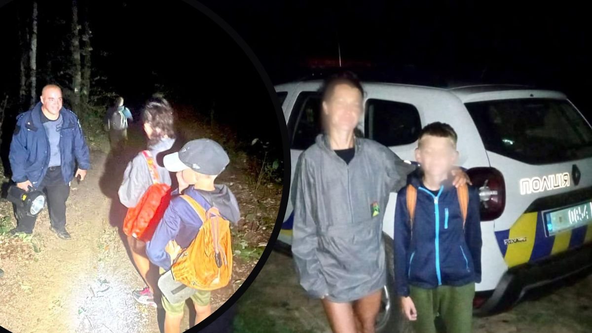 Місцеві мешканці та поліція розшукували у лісі матір з сином