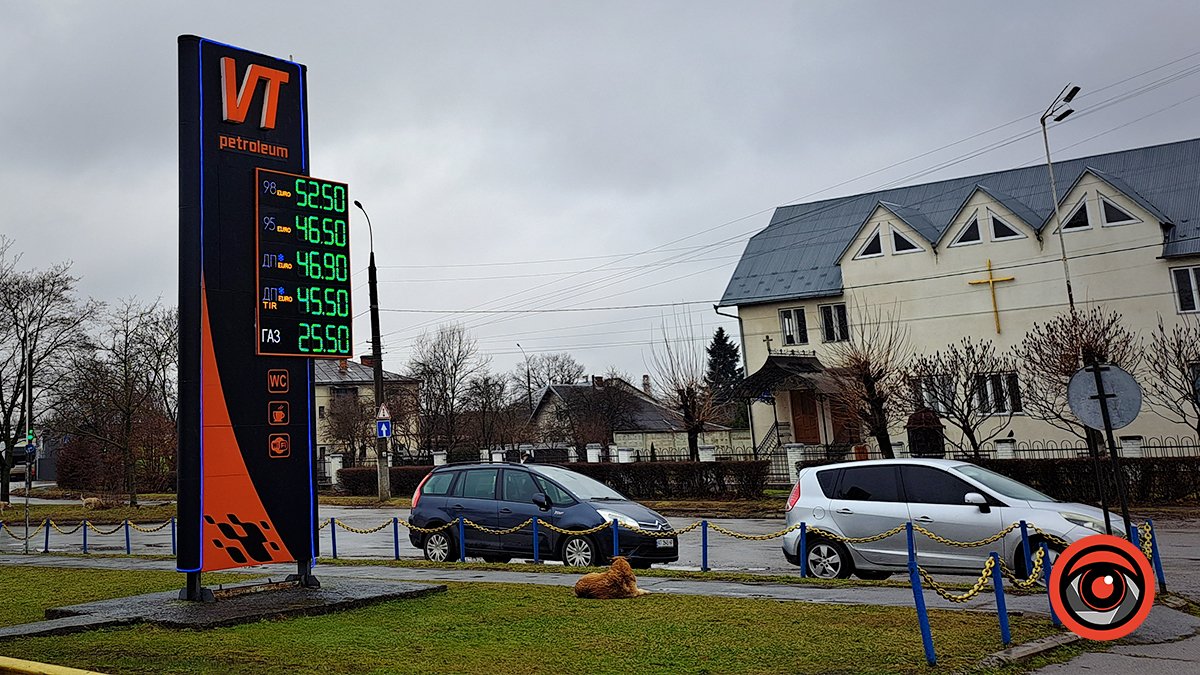 Скільки коштує дизель, бензин та газ на АЗС міста 8 лютого