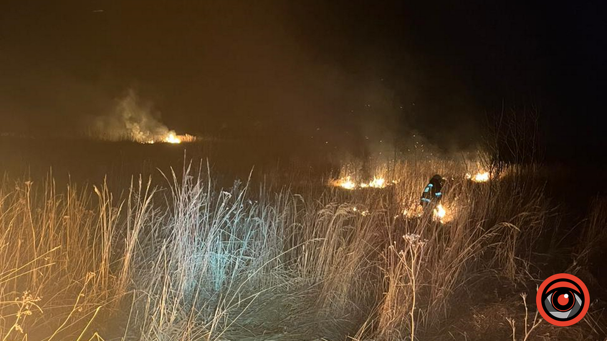 У Коломиї гасили пожежу біля сміттєзвалища