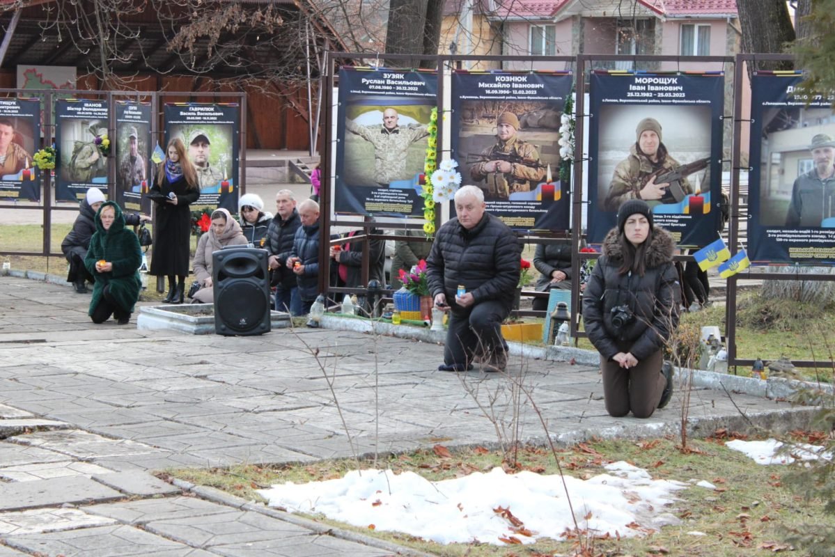 Верховинщина зустріла померлого військовослужбовця Михайла Семенюка 2