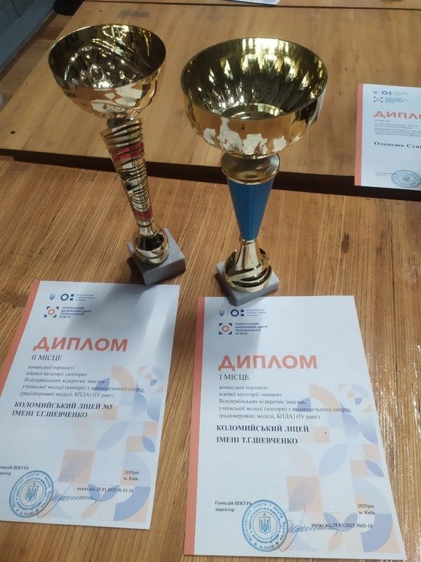 Юні авіатори з Коломиї посіли призові місця на всеукраїнських змаганнях 1