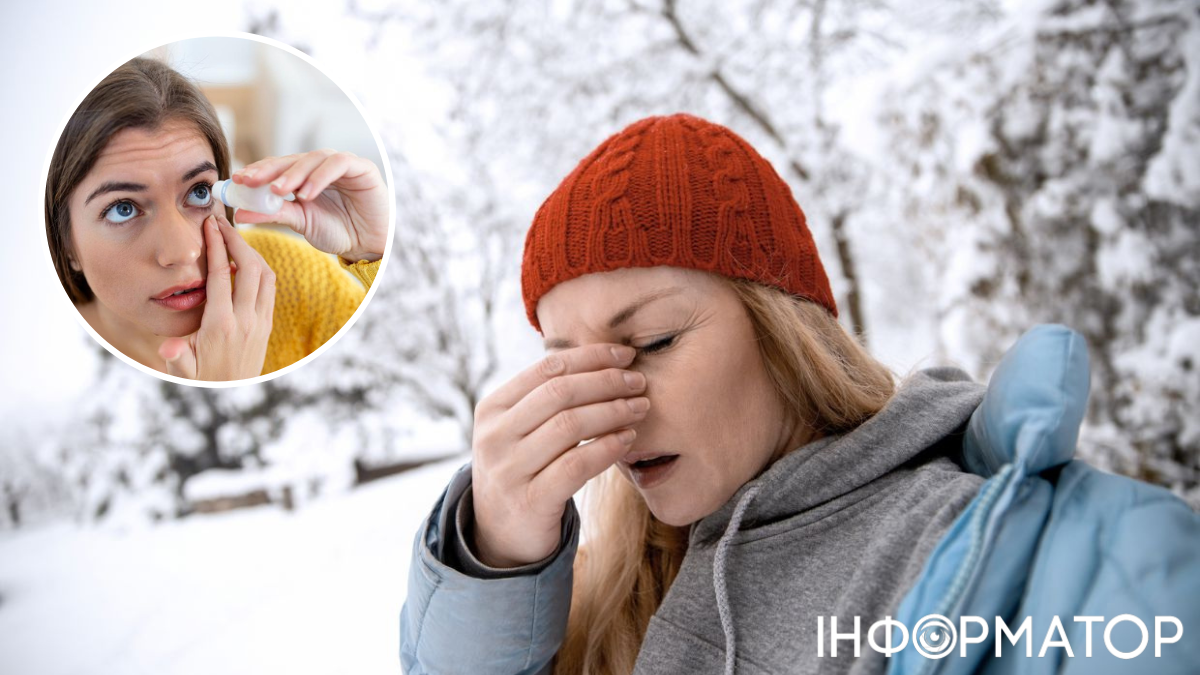 Опасно ли плакать на холоде и вообще, почему зимой текут слезы