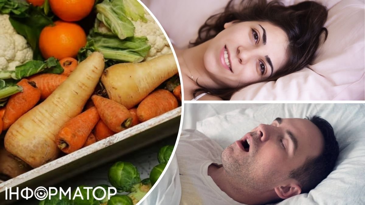 Храп, апноэ сна, здоровье, диета, овощи, полезные советы, медицина