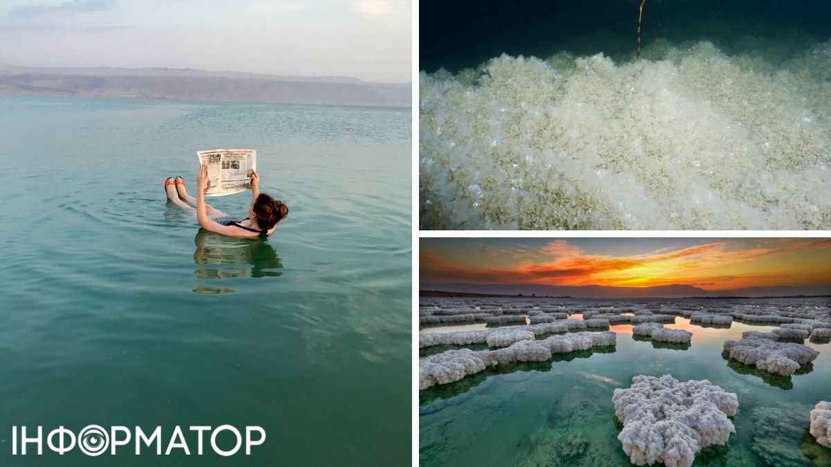 Мертвое море стремительно исчезает: скоро оно превратиться в гигантский кусок соли