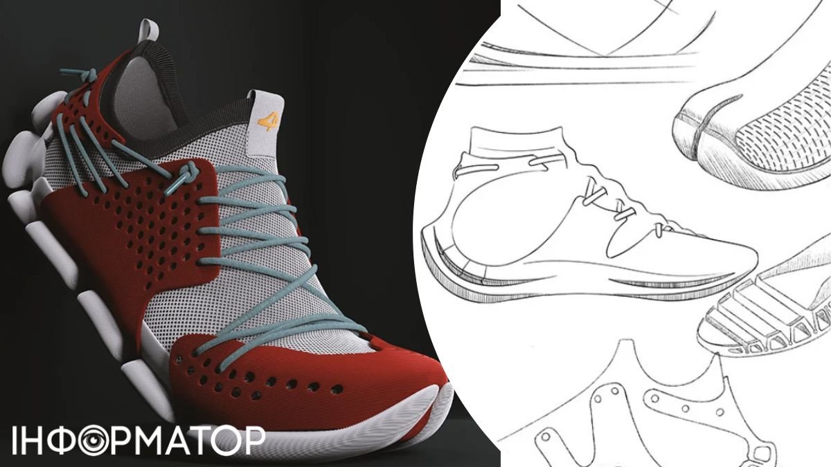Дизайнер изобрел кроссовки, которые могут менять свой размер